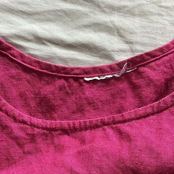Linen top(pink) - Picture 7 of 9